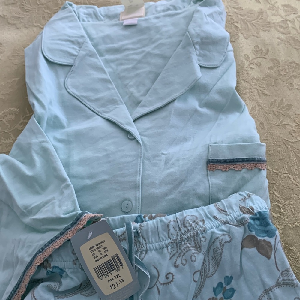Cherokee 2 pc pajamas- size 3XL, new condition with tags